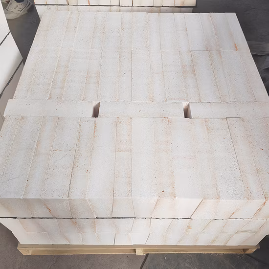 Mattone refrattario ad alto contenuto di allumina in mattoni di mullite di corindone